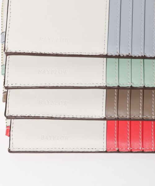 BAYFLOW(ベイフロー)の「BFブローチフラグメントケース(コインケース・レディース・ブラック/ベージュ/ミント/ライトブルー・FREE)」の14枚目の写真