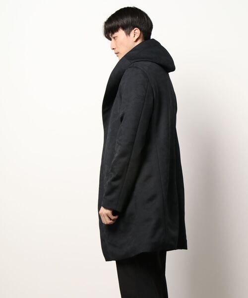 junhashimoto(ジュンハシモト)の「LIMITED30 B2CAMO WRAP COAT(ステンカラーコート・メンズ・ベージュ/ブラック・3/5)」の8枚目の写真
