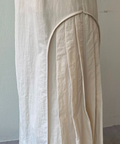 CAPRICIEUX LE'MAGE（カプリシューレマージュ）の「サイドタックプリーツスカート（スカート・レディース・ホワイト系その他/ブラック・FREE）」の20枚目の写真