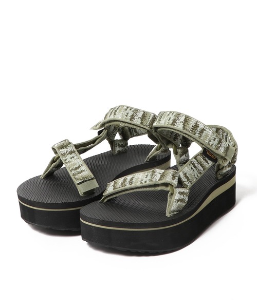 Teva（テバ）の「TEVA / "FLATFORM UNIVERSAL" サンダル（サンダル・レディース・ブラック/アッシュブラウン・23/24/25）」の6枚目の写真