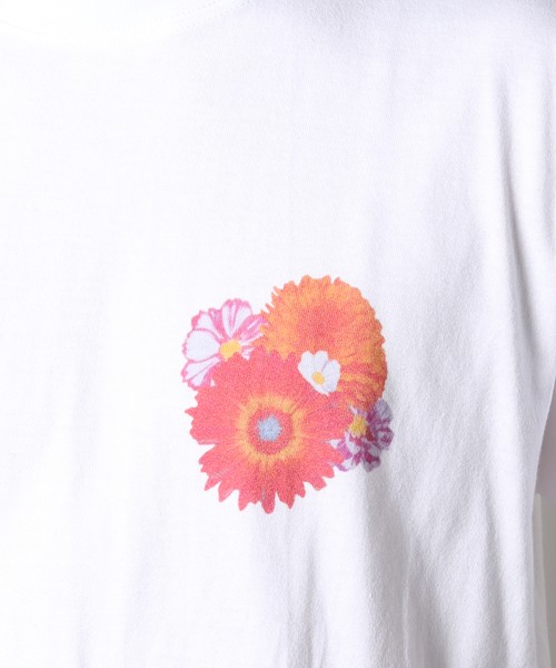 JOURNAL STANDARD(ジャーナルスタンダード)の「【COLIN SUSSINGHAM/コリン・サッシンガム】Flower Tシャツ(Tシャツ/カットソー・メンズ・ホワイト・MEDIUM/LARGE/X-LARGE)」の7枚目の写真