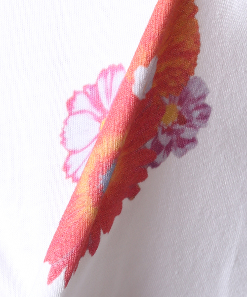 JOURNAL STANDARD(ジャーナルスタンダード)の「【COLIN SUSSINGHAM/コリン・サッシンガム】Flower Tシャツ(Tシャツ/カットソー・メンズ・ホワイト・MEDIUM/LARGE/X-LARGE)」の2枚目の写真