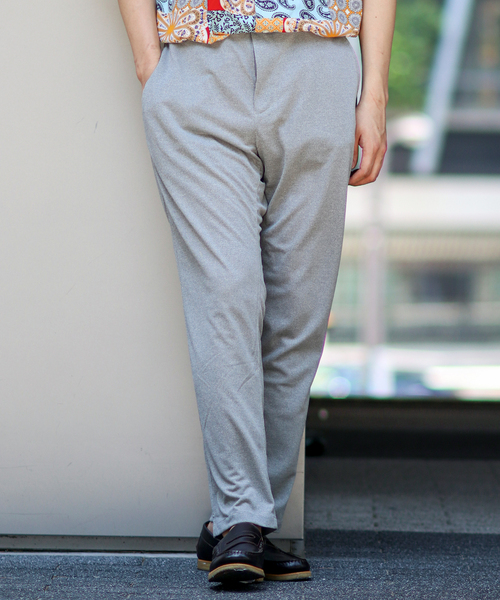 B.C STOCK(ベーセーストック)の「【Refalax / リフラックス】HIGHGAUGE JERSEY イージーパンツ(その他パンツ・メンズ・チャコールグレー/ネイビー/ベージュ系その他・MEDIUM/LARGE/X-LARGE/SMALL)」の2枚目の写真