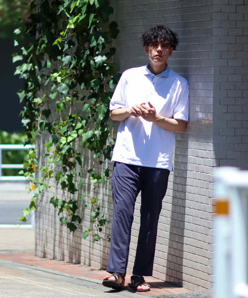 B.C STOCK(ベーセーストック)の「【Refalax / リフラックス】HIGHGAUGE JERSEY イージーパンツ(その他パンツ・メンズ・チャコールグレー/ネイビー/ベージュ系その他・MEDIUM/LARGE/X-LARGE/SMALL)」の4枚目の写真