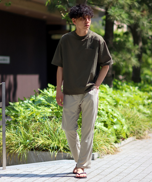 B.C STOCK(ベーセーストック)の「【Refalax / リフラックス】HIGHGAUGE JERSEY イージーパンツ(その他パンツ・メンズ・チャコールグレー/ネイビー/ベージュ系その他・MEDIUM/LARGE/X-LARGE/SMALL)」の7枚目の写真