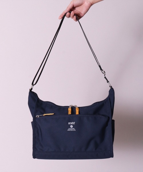 anello（アネロ）の「(LF)【anello】10ポケット ショルダーバッグ（ショルダーバッグ・レディース・ブラック/ネイビー/オリーブ/ブラック系その他/グレイッシュベージュ・ONE SIZE）」の17枚目の写真