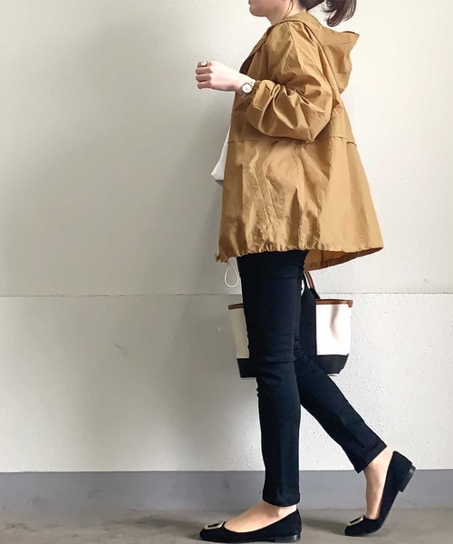 Java(ジャバ)の「《JaVa ジャバコラボ》使いやすい1枚!シャカシャカスノーパーカー(マウンテンパーカー)(ブルゾン・メンズ・ベージュ/カーキ/ブラック/オフホワイト・MEDIUM/LARGE/X-LARGE)」の6枚目の写真