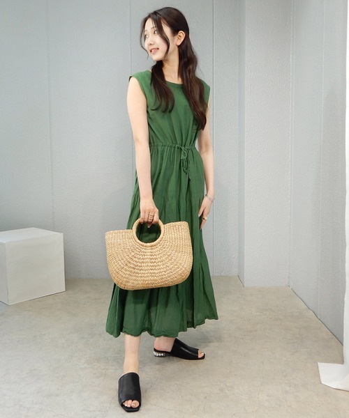 minia（ミニア）の「パールヒールミュール　◇（サンダル・レディース・ブラック/グリーン/ブルー/ベージュ・S/M/L/LL）」の8枚目の写真