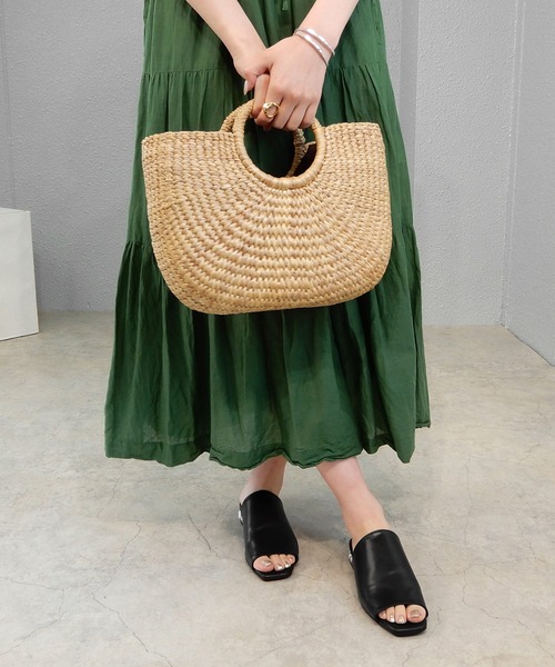 minia（ミニア）の「パールヒールミュール　◇（サンダル・レディース・ブラック/グリーン/ブルー/ベージュ・S/M/L/LL）」の10枚目の写真