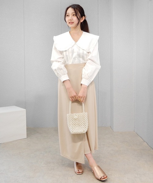 minia（ミニア）の「パールヒールミュール　◇（サンダル・レディース・ブラック/グリーン/ブルー/ベージュ・S/M/L/LL）」の20枚目の写真