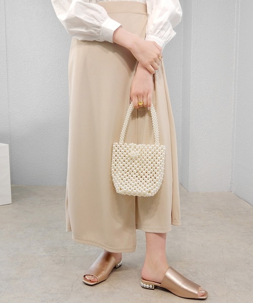 minia（ミニア）の「パールヒールミュール　◇（サンダル・レディース・ブラック/グリーン/ブルー/ベージュ・S/M/L/LL）」の17枚目の写真