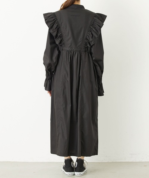 MILKFED.（ミルクフェド）の「RUFFLE DRESS（ワンピース・レディース・ホワイト/ライトグレー/ブラック・ONE SIZE）」の12枚目の写真