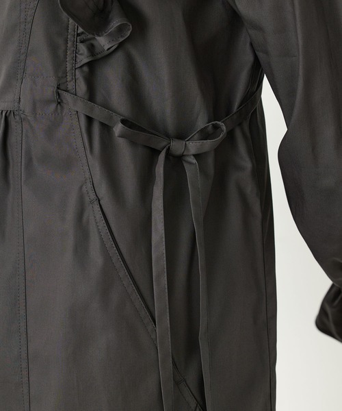 MILKFED.（ミルクフェド）の「RUFFLE DRESS（ワンピース・レディース・ホワイト/ライトグレー/ブラック・ONE SIZE）」の5枚目の写真