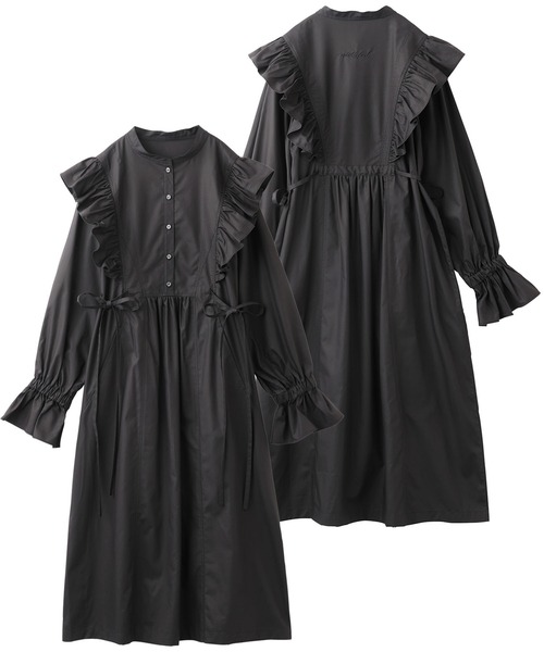 MILKFED.（ミルクフェド）の「RUFFLE DRESS（ワンピース・レディース・ホワイト/ライトグレー/ブラック・ONE SIZE）」の16枚目の写真