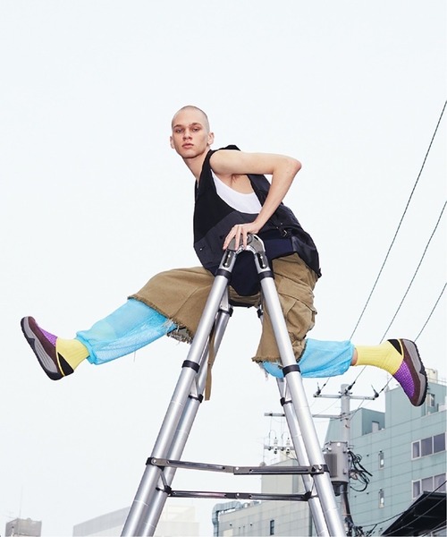 PG(ピージー)の「【PG / ピージー】WISM 別注 GARDEN WOVEN(スリッポン・メンズ・パープル・44/41/42/43)」の2枚目の写真