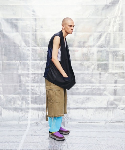 PG(ピージー)の「【PG / ピージー】WISM 別注 GARDEN WOVEN(スリッポン・メンズ・パープル・44/41/42/43)」の11枚目の写真