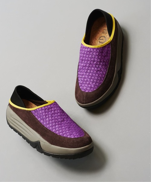 PG(ピージー)の「【PG / ピージー】WISM 別注 GARDEN WOVEN(スリッポン・メンズ・パープル・44/41/42/43)」の13枚目の写真