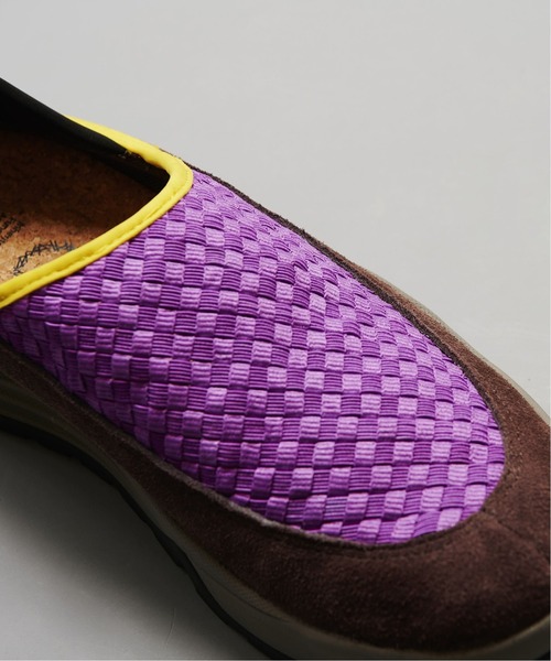 PG(ピージー)の「【PG / ピージー】WISM 別注 GARDEN WOVEN(スリッポン・メンズ・パープル・44/41/42/43)」の6枚目の写真