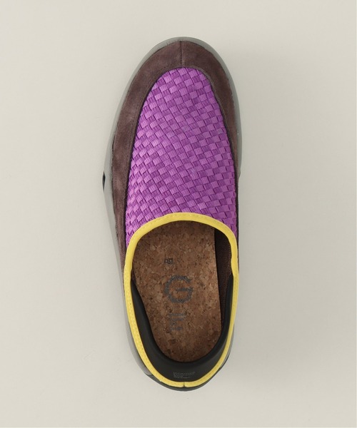 PG(ピージー)の「【PG / ピージー】WISM 別注 GARDEN WOVEN(スリッポン・メンズ・パープル・44/41/42/43)」の10枚目の写真