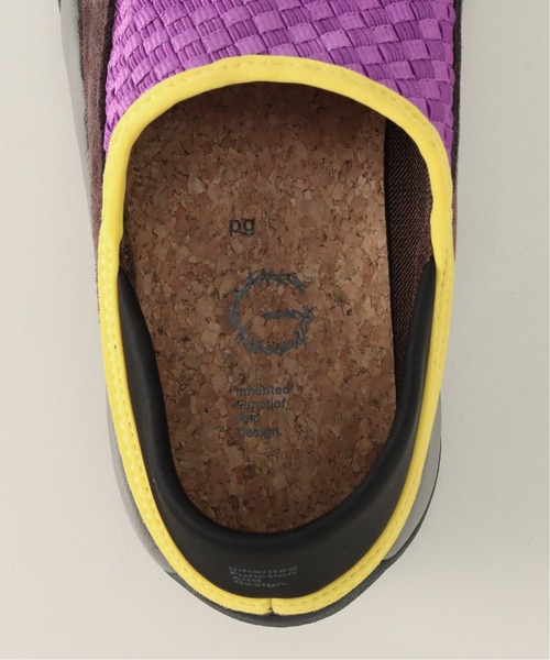 PG(ピージー)の「【PG / ピージー】WISM 別注 GARDEN WOVEN(スリッポン・メンズ・パープル・44/41/42/43)」の7枚目の写真