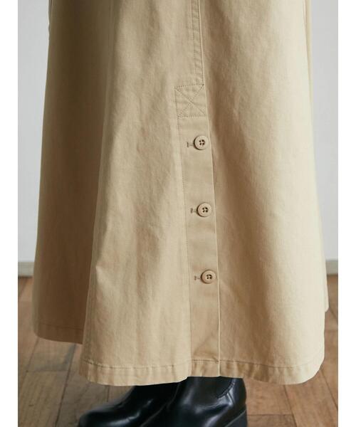 CRAFT STANDARD BOUTIQUE（クラフトスタンダードブティック）の「アシメワークスカート(カーゴスカート)　＊（スカート・レディース・ベージュ/カーキ・L/M）」の22枚目の写真