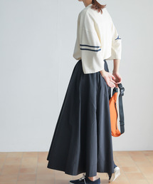 URBAN RESEARCH DOORS | コットンナイロンギャザースカート(スカート)