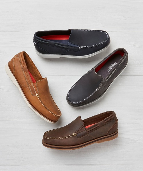 ROCKPORT（ロックポート）の「【MEN】サウスポート ベネチアン（モカシン/デッキシューズ・メンズ・ネイビー系・28.0cm/26.0cm/25.0cm/25.5cm/26.5cm/27.5cm/24.5cm/27.0cm）」の2枚目の写真