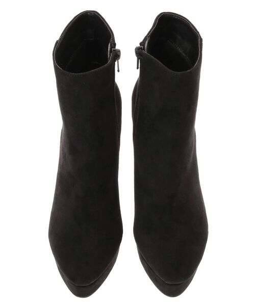 RESEXXY（リゼクシー）の「フェイクスエードショートブーツ（ブーツ・レディース・ブラック/ベージュ・SMALL/MEDIUM/LARGE）」の13枚目の写真