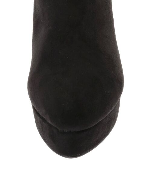 RESEXXY（リゼクシー）の「フェイクスエードショートブーツ（ブーツ・レディース・ブラック/ベージュ・SMALL/MEDIUM/LARGE）」の16枚目の写真