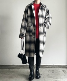 COMMONWARE:SHORT BEAVER BALCOLLAR COAT/ショートビーバー バルカラーコート