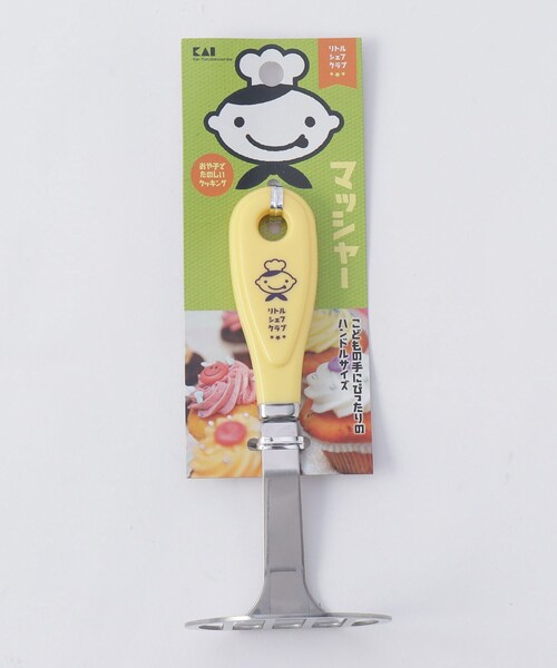 212 KITCHEN STORE(トゥワントゥキッチンストア)の「マッシャー <貝印 リトル・シェフクラブ>(その他ベビー用品・レディース・その他・00)」の5枚目の写真