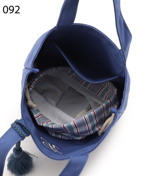 SHOO・LA・RUE（シューラルー）の「◆巾着付きイニシャルトート（トートバッグ・レディース・イエロー/オレンジ/ブルー/グリーン/ブラウン系/パープル系/ピンク系・00）」の22枚目の写真