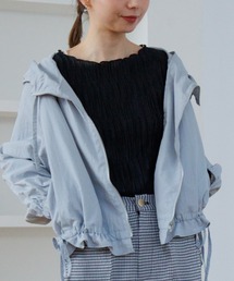 プリーツシアートップ