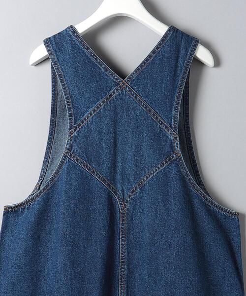 CURRENTAGE（カレンテージ）の「＜CURRENTAGE＞デニム BAGGY オールインワン（つなぎ/オールインワン・レディース・コバルトブルー・1）」の11枚目の写真