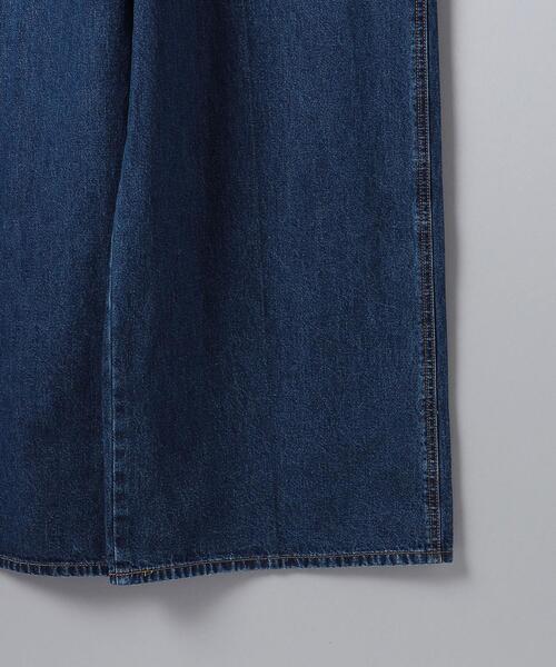 CURRENTAGE（カレンテージ）の「＜CURRENTAGE＞デニム BAGGY オールインワン（つなぎ/オールインワン・レディース・コバルトブルー・1）」の7枚目の写真