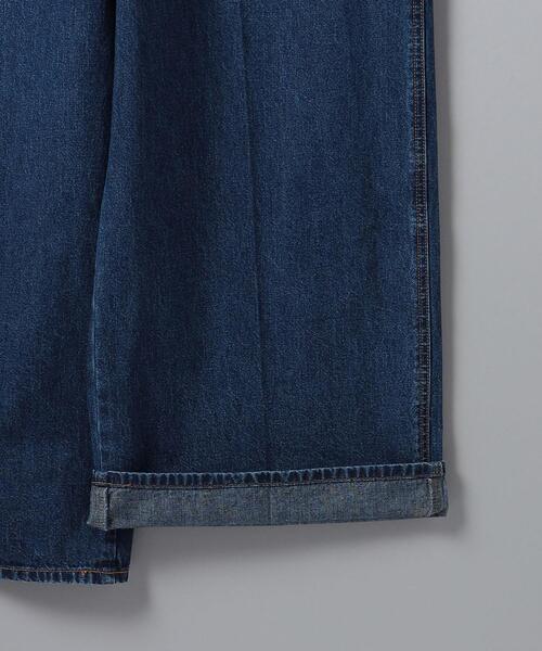 CURRENTAGE（カレンテージ）の「＜CURRENTAGE＞デニム BAGGY オールインワン（つなぎ/オールインワン・レディース・コバルトブルー・1）」の9枚目の写真