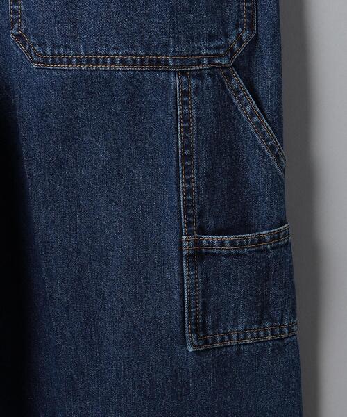 CURRENTAGE（カレンテージ）の「＜CURRENTAGE＞デニム BAGGY オールインワン（つなぎ/オールインワン・レディース・コバルトブルー・1）」の18枚目の写真