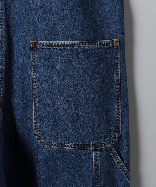 CURRENTAGE（カレンテージ）の「＜CURRENTAGE＞デニム BAGGY オールインワン（つなぎ/オールインワン・レディース・コバルトブルー・1）」の17枚目の写真