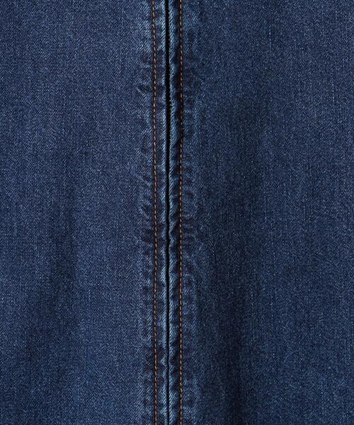 CURRENTAGE（カレンテージ）の「＜CURRENTAGE＞デニム BAGGY オールインワン（つなぎ/オールインワン・レディース・コバルトブルー・1）」の15枚目の写真