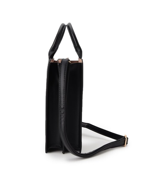 SHOO・LA・RUE(シューラルー)の「◆【2WAY】スクエアショルダーバッグ(ショルダーバッグ・レディース・ブラック/グレー/サンドベージュ・00)」の6枚目の写真