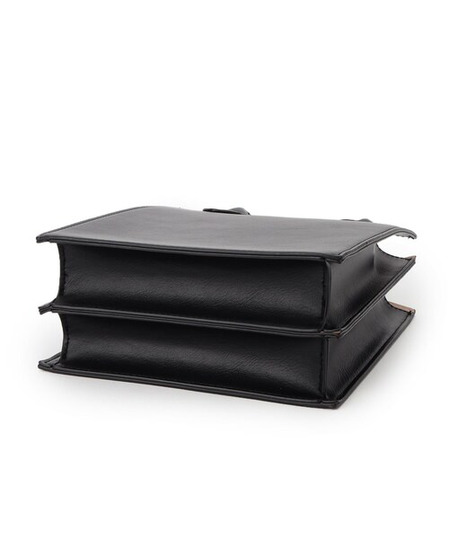 SHOO・LA・RUE(シューラルー)の「◆【2WAY】スクエアショルダーバッグ(ショルダーバッグ・レディース・ブラック/グレー/サンドベージュ・00)」の8枚目の写真