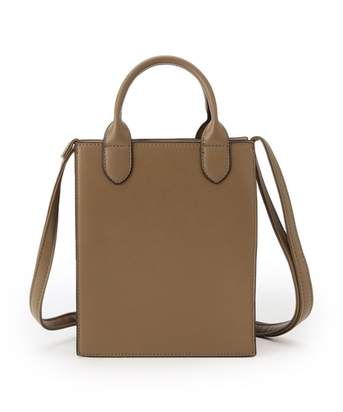 SHOO・LA・RUE(シューラルー)の「◆【2WAY】スクエアショルダーバッグ(ショルダーバッグ・レディース・ブラック/グレー/サンドベージュ・00)」の19枚目の写真