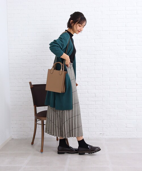 SHOO・LA・RUE(シューラルー)の「◆【2WAY】スクエアショルダーバッグ(ショルダーバッグ・レディース・ブラック/グレー/サンドベージュ・00)」の21枚目の写真