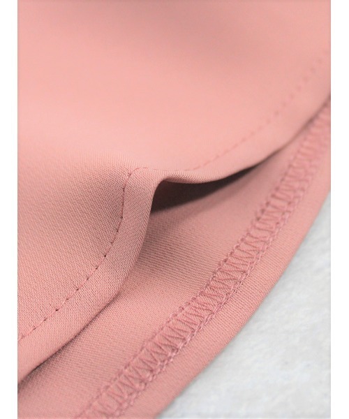fleur by mint breeze(フルールバイミントブリーズ)の「【M~5L 大きいサイズ】レース使い モックネック風 クラシカル ブラウス(シャツ/ブラウス・レディース・ライトグレー/ピンク/ネイビー・M/L/LL/3L/4L/5L)」の21枚目の写真