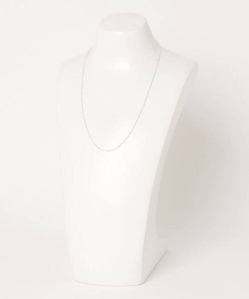 MEMENTISM(メメントイズム)の「MADE IN ITALY SILVER925 CHAIN NECKLACE シルバーアンカーフィガロチェーンネックレス(ネックレス・メンズ・シルバー・FREE)」の2枚目の写真