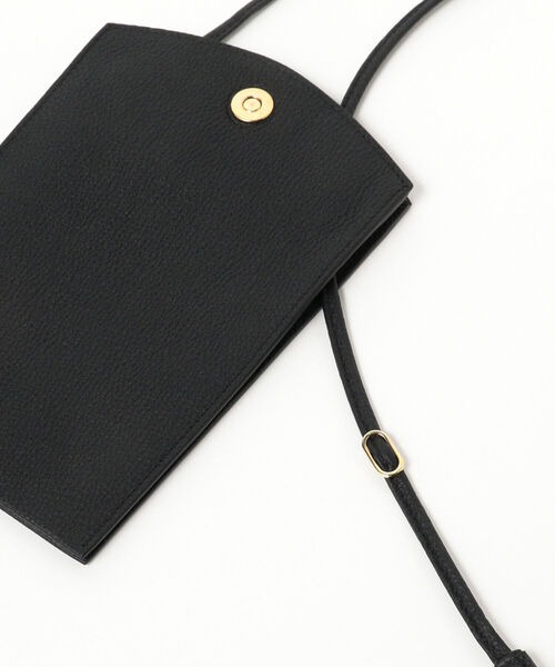 Cisei（シセイ）の「Cisei / レザー サコッシュ（トートバッグ・メンズ・ブラック・ONE SIZE）」の5枚目の写真