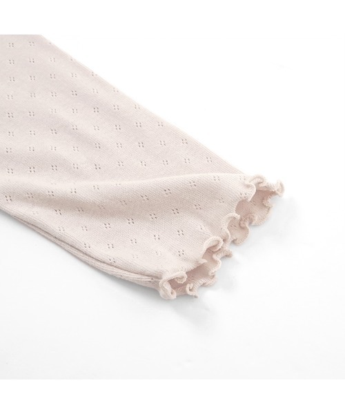 flower(フラワー)の「レースメロウトップ(Tシャツ/カットソー・レディース・ベージュ/ブルー/ホワイト・FREE)」の10枚目の写真