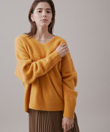 ROPE' | チャイニーズラクーンウールVネックニット(ニット/セーター)