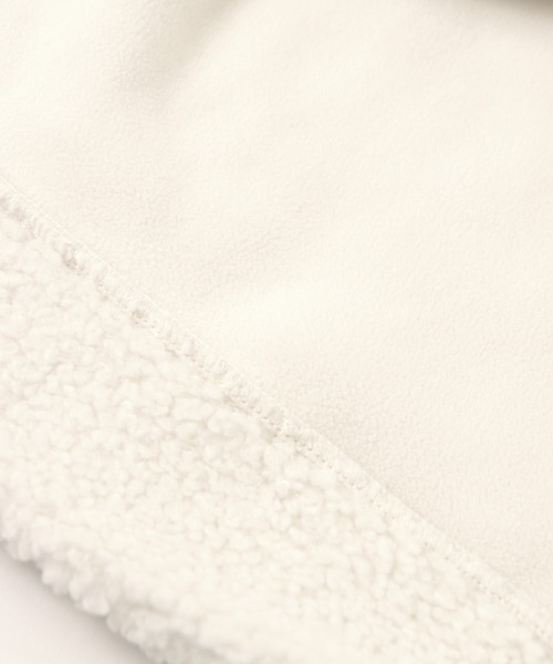 GIORDANO（ジョルダーノ）の「[ GIORDANO ]シープボアフリースパーカー（パーカー・レディース・ホワイト・MEDIUM/LARGE）」の5枚目の写真