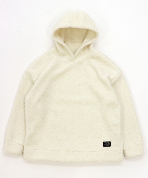 GIORDANO（ジョルダーノ）の「[ GIORDANO ]シープボアフリースパーカー（パーカー・レディース・ホワイト・MEDIUM/LARGE）」の9枚目の写真